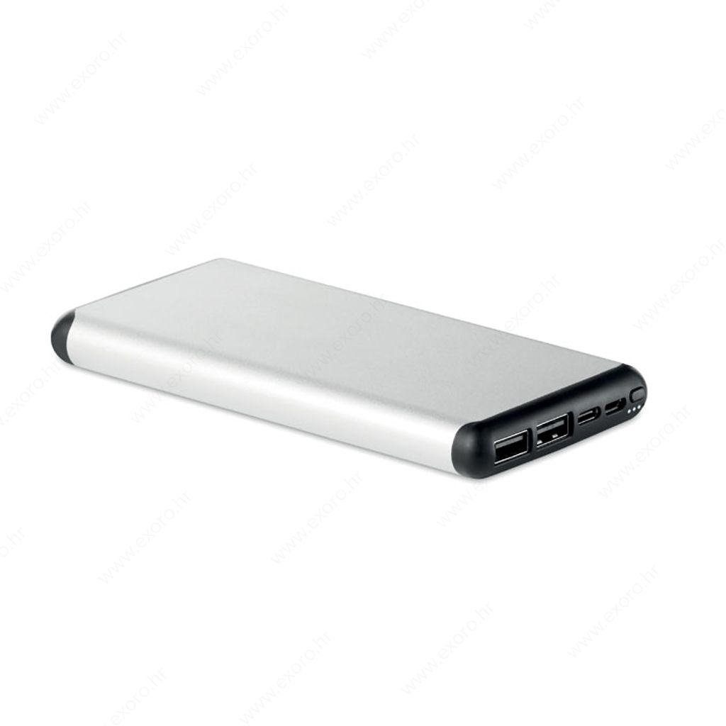 Punjač prijenosni, bežični SIUR POWER 15W, srebrni