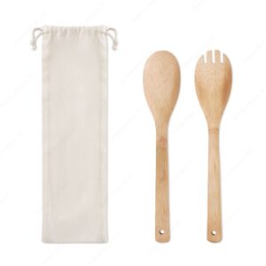 Pribor za jelo MAYEN SET + etui, drveni