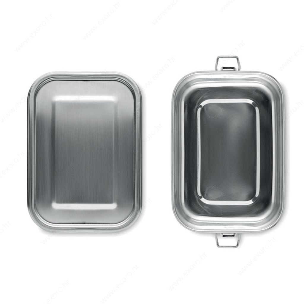 MO9938-16 Posuda za hranu CHAN LUNCHBOX metalna, 750ml, srebrna