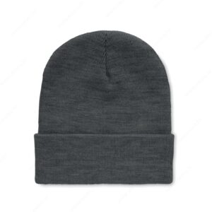 MO9965-33 Kapa zimska POLO RPET sivo/bijela
