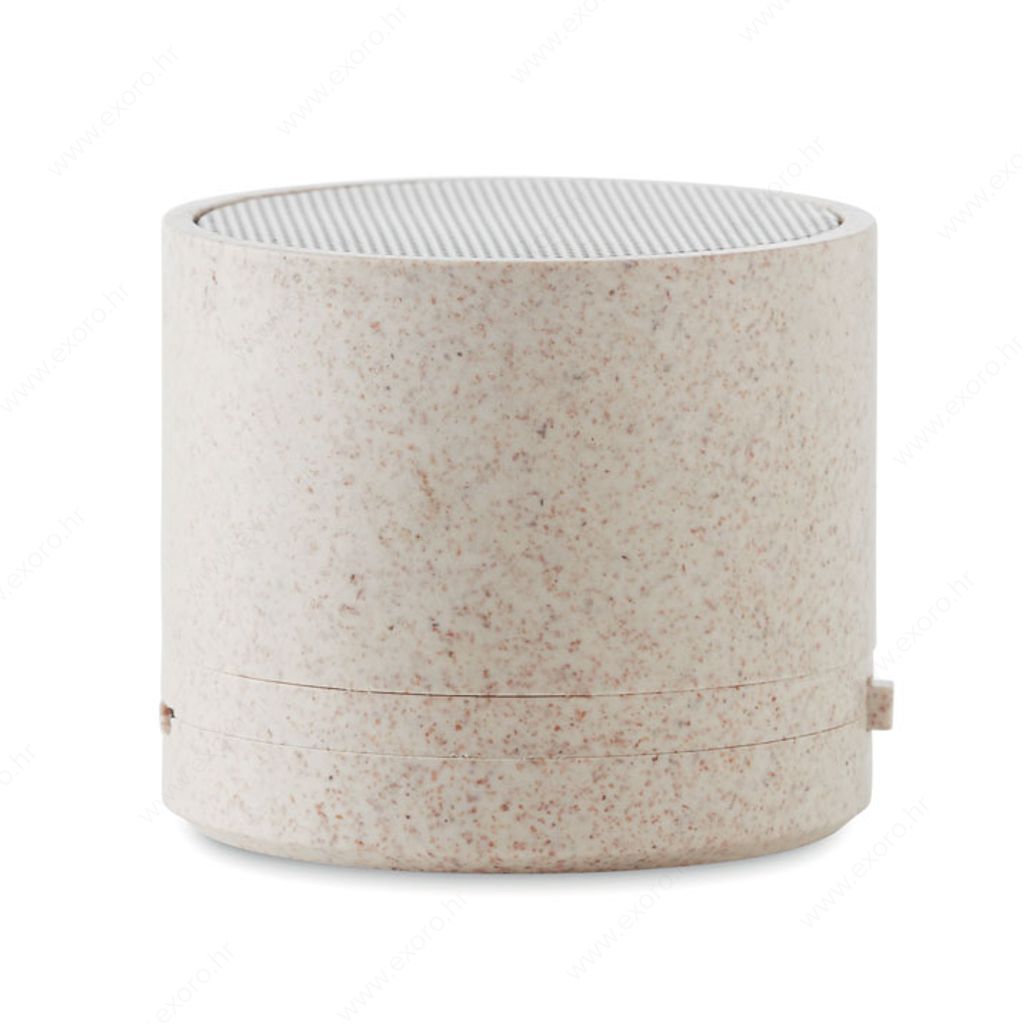 MO9995-13 Zvučnik bežični ROUND BASS+ 300mAh, natur