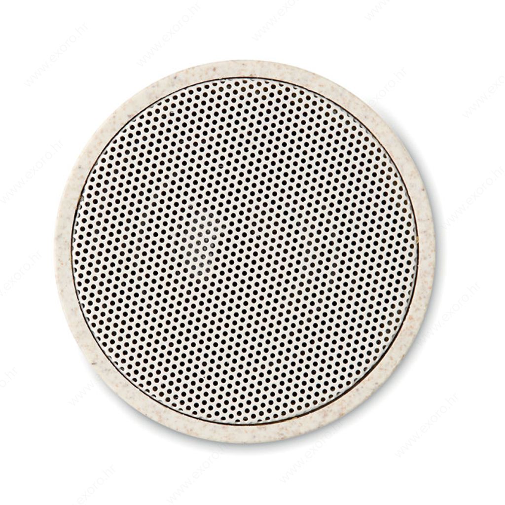 MO9995-13 Zvučnik bežični ROUND BASS+ 300mAh, natur