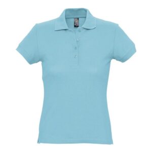 Majica SOL`S POLO KR 170g. Passion Women plava (atoll blue) 2XL