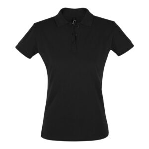 Majica SOL`S POLO KR 180gr. PERFECT woman crna (black) 2XL