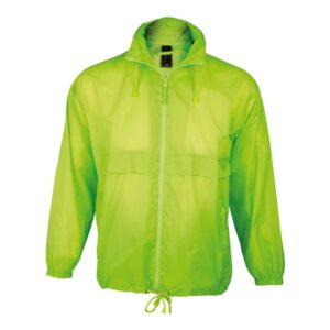 Vjetrovka SOL`S SURF unisex zelena (neon lime) XS